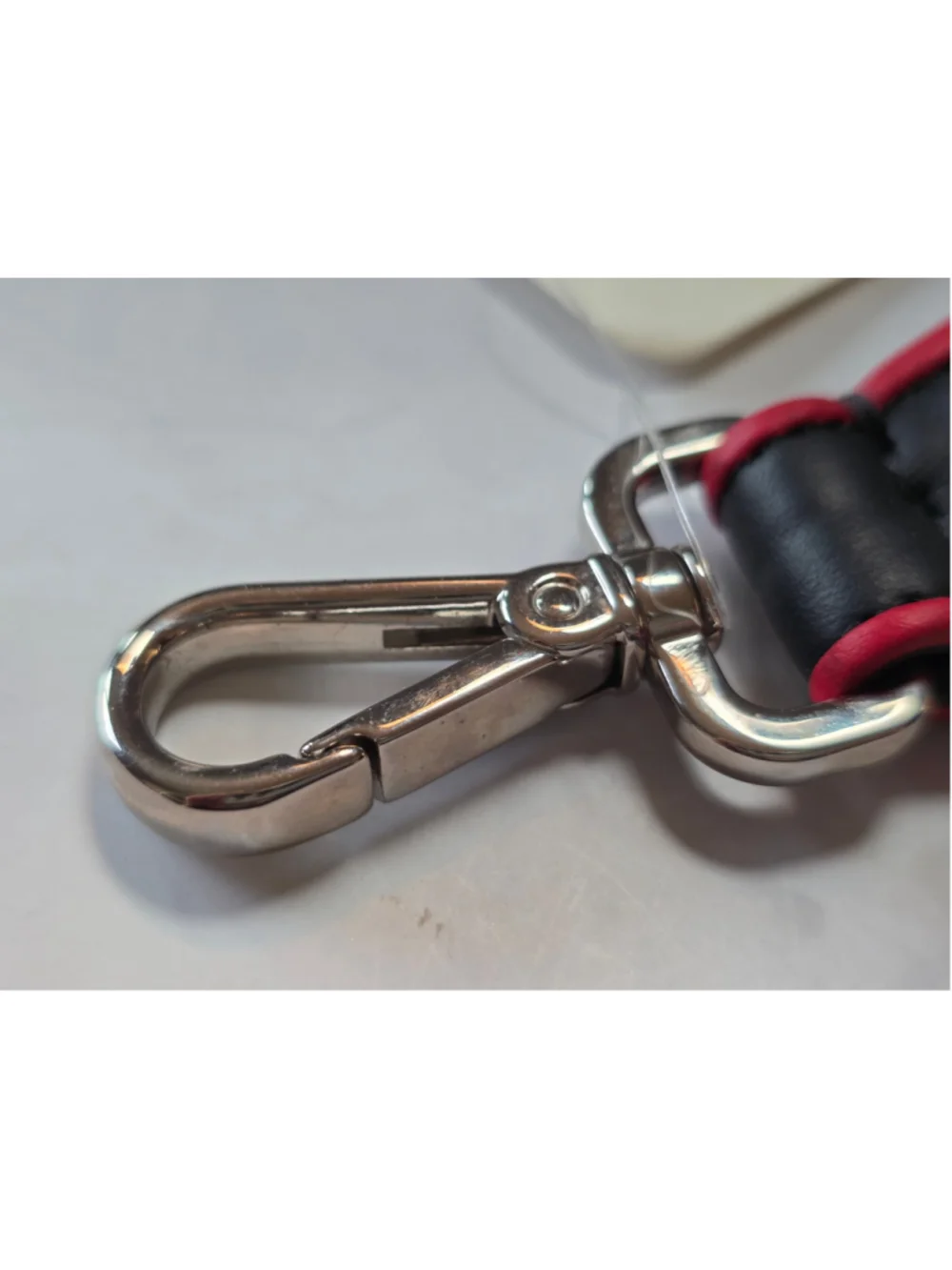 Fendi Fantastic Leather Wristlet Strap Bag Charm